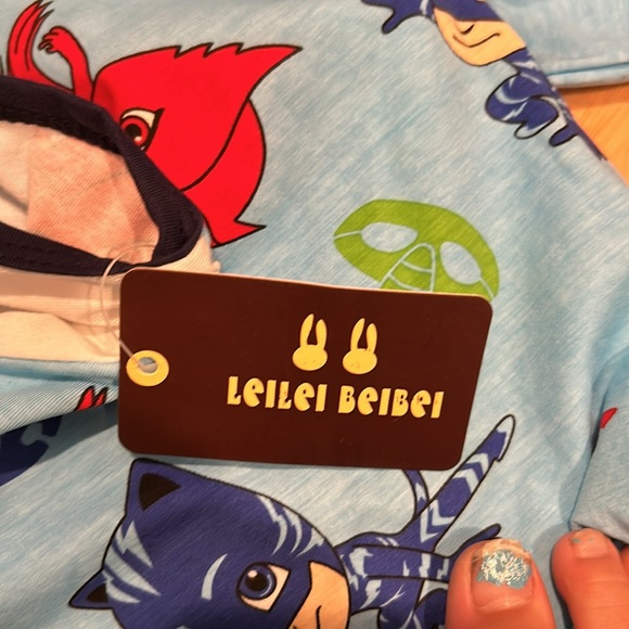 PJ Mask pajamas size 10 - Picture 4 of 4